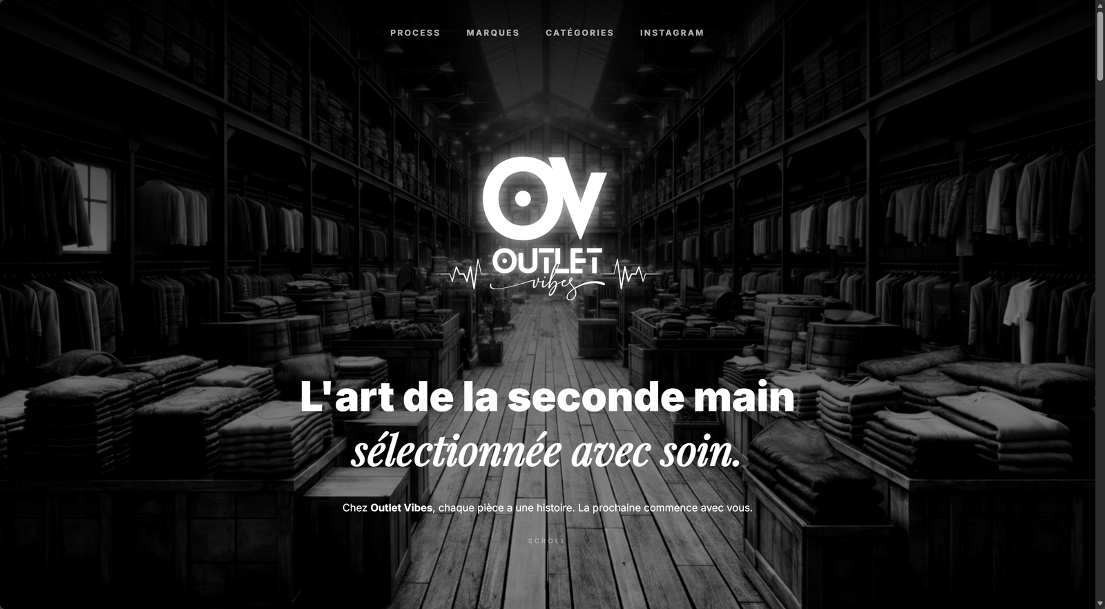 Outlet Vibes Website
